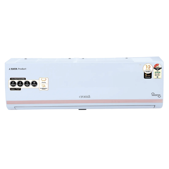 Croma 7 in 1 Convertible 1.5 Ton 3 Star Inverter Split AC with Temperature Sensor