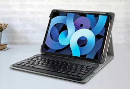 Neopack Universal Keyboard Folio Case for All 8 to 9 inches Tablets, Black