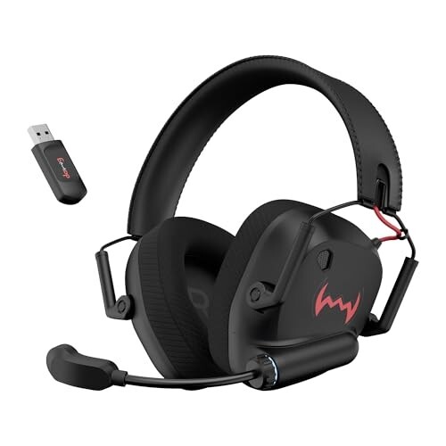 daWg HeadBug G60 Lightweight Wireless Gaming Headphones