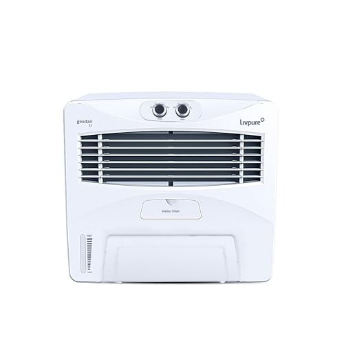 Livpure GoodAir Window 52L Air Cooler | 188 Sq. Ft. Area Coverage (White)