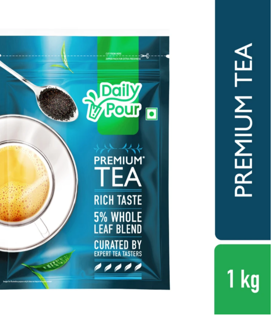 Minutes - Daily Pour Premium Tea Pouch 1 kg and more (location specific)