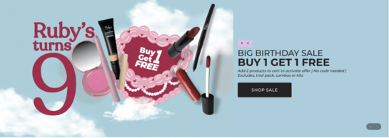 Rubysorganics -  BIG BIRTHDAY SALE IS LIVE: BUY 1 GET 1 FREE 