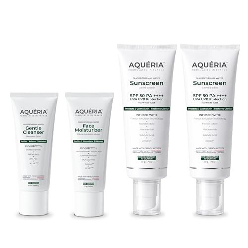 Aquéria French Skincare Kit (Pack of 4) 