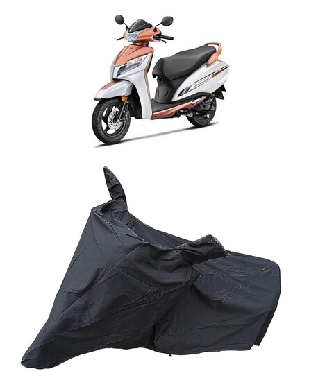 Hnda Activa 7G Waterproof Bike Body Cover | Snow + Sun & Dust Protection Easy to Clean + Belt with Lock