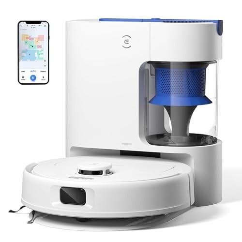 ECOVACS DEEBOT N30 Plus White 2 in 1 Robot Vacuum & Mop, 2025 New Launch