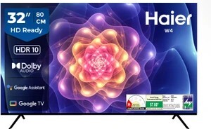 Haier W4G 80 cm (32 inch) HD Ready LED Smart Google TV 2025 Editi...more