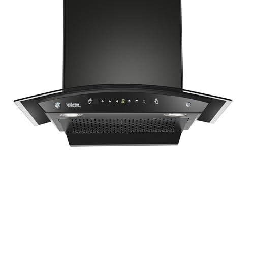 Hindware Smart Appliances | Amyra 60 cm Chimney | 1200 CMH | Wall Mounted (Black) [Coupon + Axis Bank CC]