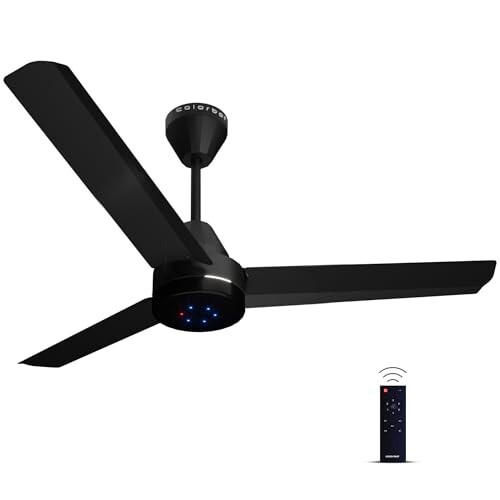 Colorbot Stella BLDC Ceiling Fans 1200mm | (Charcoal Black)