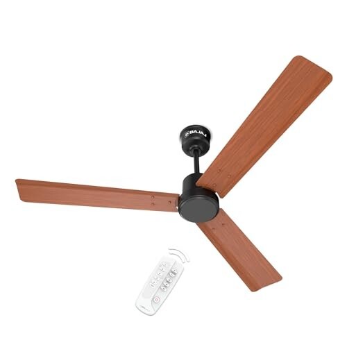 Bajaj Classico Sleek Wood 1200MM (48”) BLDC Ceiling Fans For HomeMaple Wood