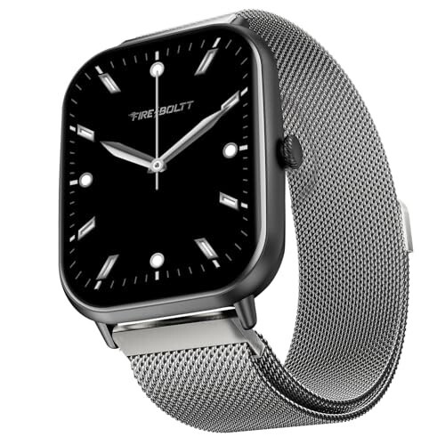 Fire-Boltt Ninja Call Pro Max Ultra Bluetooth Calling Smart Watch SpO2 Smartwatch - Silver Link
