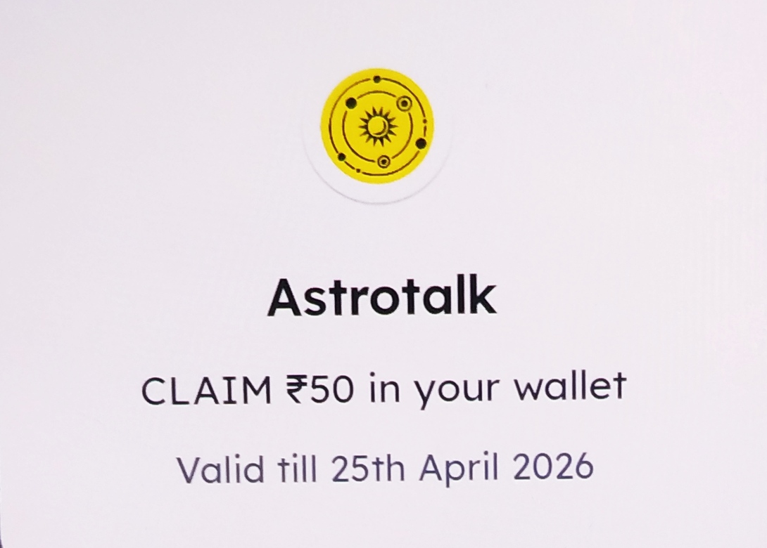 Zomato × Astrotalk : Get ₹50 free cash in Astrotalk wallet