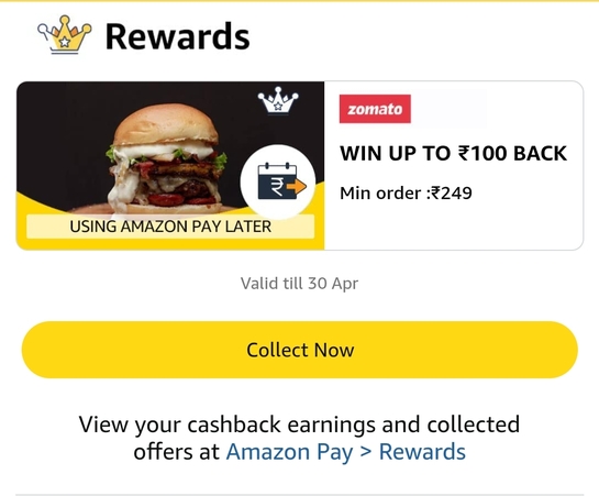 [Zomato x Apay Later] Min. 20 Back on MOV 249 