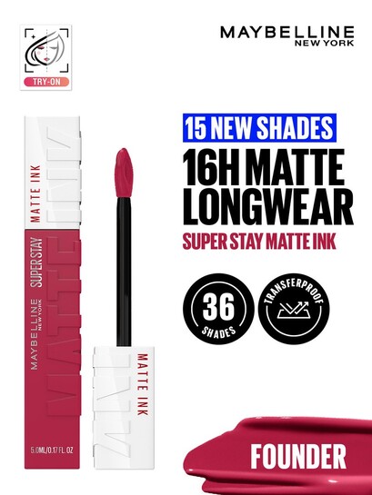 Maybelline New York Super Stay Matte Ink Liquid Lipstick 5 Ml Founder 115