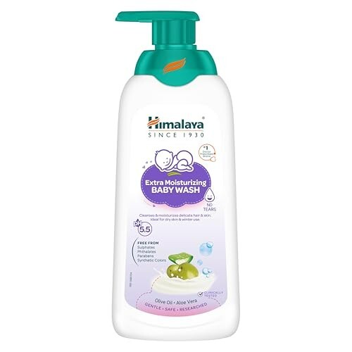 Himalaya Extra Moisturizing Baby Wash 400ml 