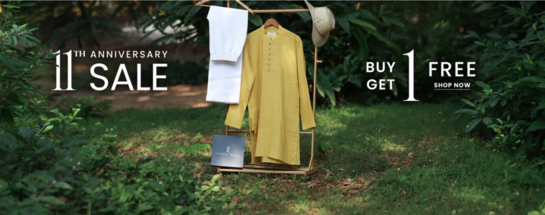 Linentrail - 11TH ANNIVERSARY SALE,  BUY 1 GET 1 FREE | ADD TO CART TO UNLOCK DEALS