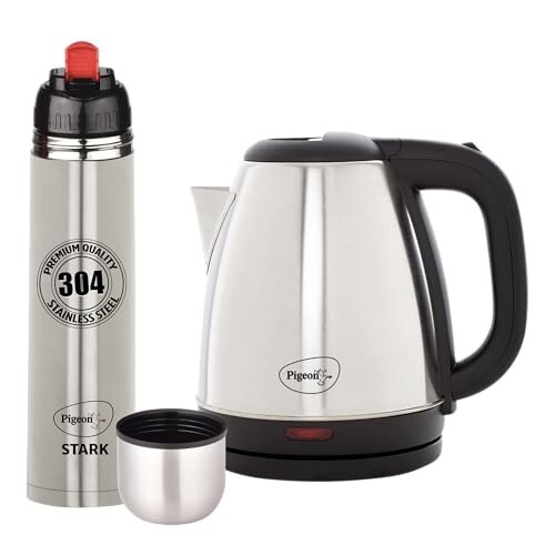 Pigeon 1.5 L Kettle & 1000 ml Stark Flask Set