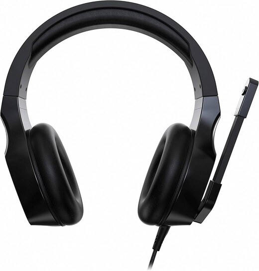 acer NHW820 Nitro Wired Gaming Over The Ear Headset | Ligtweight, Comfortable for Prolonged Gaming, Excellent Sound & Vocal Quality I Flexible 6” Boom and Omnidirectional Mic I 3.5 mm Connectivity 