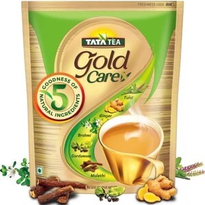 Tata Tea Gold Care Goodness of 5 Ingredients, Tea Pouch (1 kg)