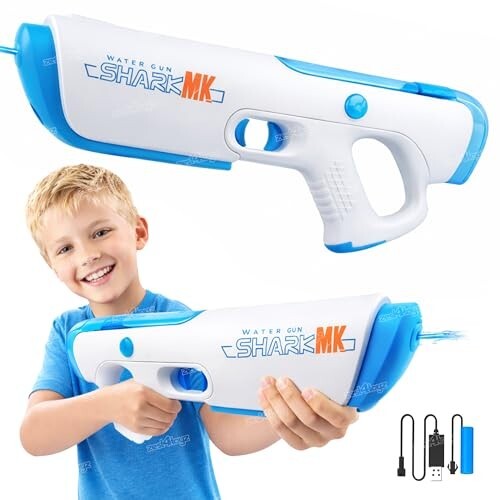 Zest 4 Toyz Holi Pichkari Water Gun for Kids Rechargeable Electric Water Gun 