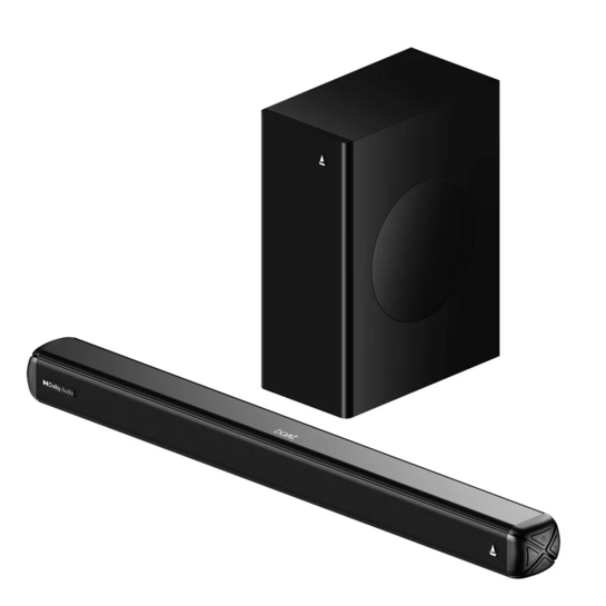 boAt Aavante 2.1 1600D Soundbar with Wired Subwoofer