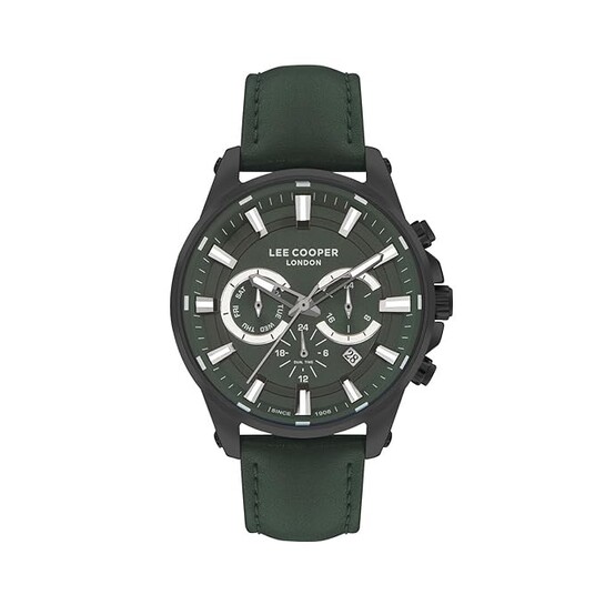 Lee Cooper Analog Green Dial Men's Watch-LC07525.677