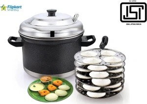 Flipkart SmartBuy Mahavir Induction & Standard Idli Maker (6 Plat...more