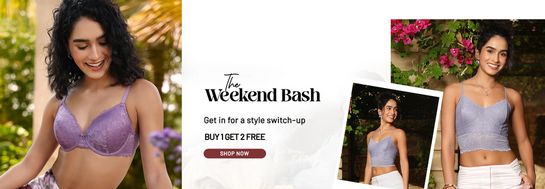 Zivame - The Weekend Bash | BUY 1 GET 2 FREE + Apply to save 250 