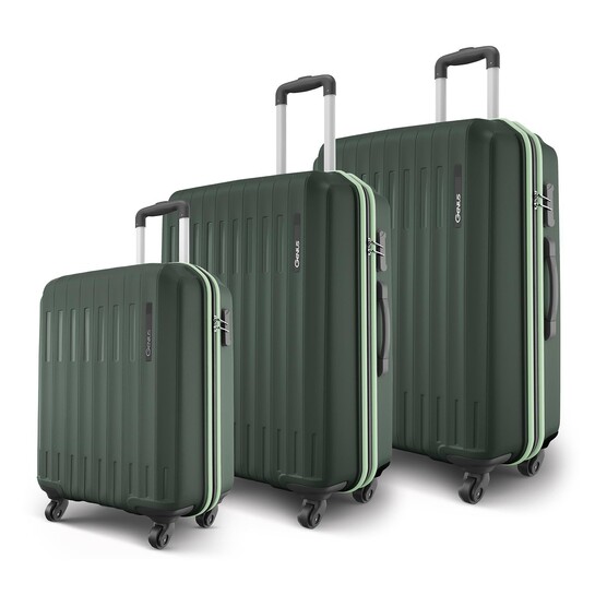 Safari Genius Alley Set of 3 (Cabin + Medium + Large) Trolley Bags 