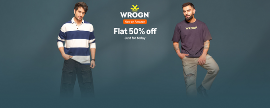  WROGN - FLAT 50% off Just for Today