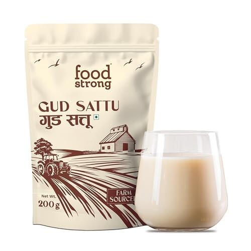 Foodstrong Gud Sattu | Traditional Protein Drink 200g