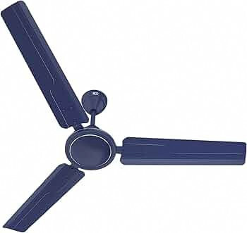 Havells REO Vaayu 1200 mm ES Ceiling Fan  (Pack of 1, Matt Blue) 