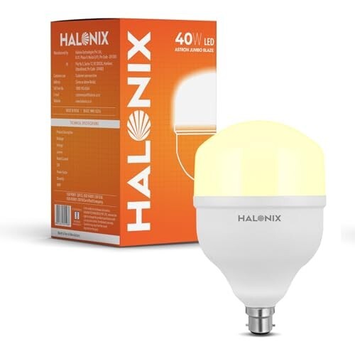 Halonix Jumbo 40W Yellow Led Bulb