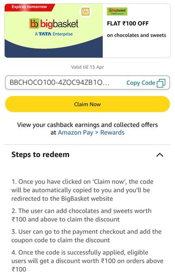 100% Discount| New User only|Rs. 100 off on mov Rs. 100