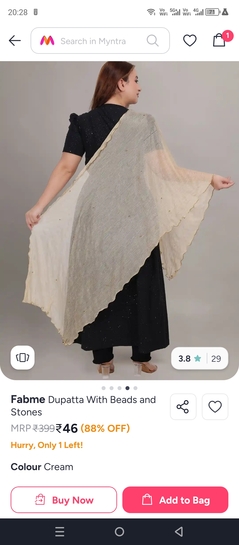Myntra - Dupatta @ Rs.46