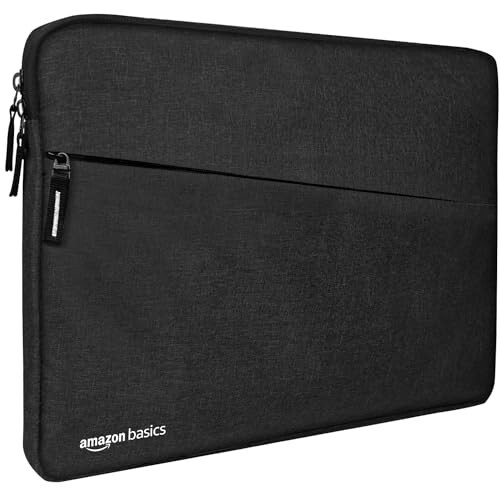 Amazon Basics Laptop Bag Sleeve Case Cover Pouch for Men & Women (Black)
