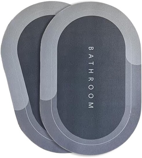 Absorbent Door Mat for Home Entrance, Non-Slip Backing, Easy to Clean Doormat for Indoor Outdoor Floor Protection