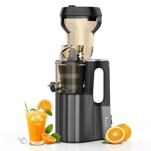 Rico Cold Press Juicer with Ice Cream Maker | All-in-1 Slow Juicer for Fruits