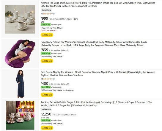 Amazon.in - Apply Up to 50% Coupon