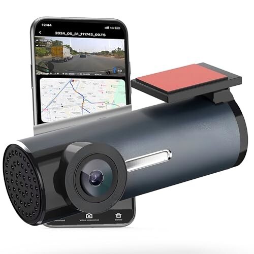 Wizry Car Dash Camera Pro X 3MP 1296p from Super Capacitor| Wide Angle View (Midnight Blue)