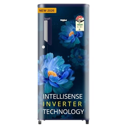 Whirlpool 192 L 4 Star Icemagic Powercool Direct-Cool Single Door Refrigerator (Blue, 2026 Model)