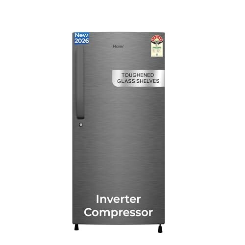 Haier 190L 5 Star Direct Cool Single Door Refrigerator | Inverter Compressor 