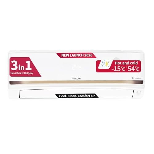 Hitachi 1.5 Ton 3 Star Inverter Split AC 