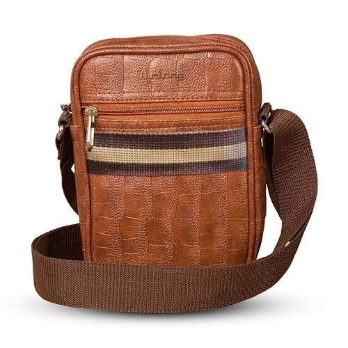Lifelong Men's and Women's Genuine Leather Sling Bag [Apply Coupon]