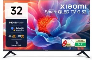 XIAOMI G Series 80 cm (32 inch) QLED HD Ready Smart Google TV with Dolby Audio(L32MB-APIN)