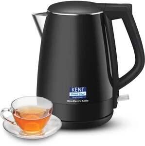 KENT Bliss Electric Kettle|1500W Power & 1.5L Capacity| Cool Touch Exterior Body Electric Kettle (1.5 L, Black)