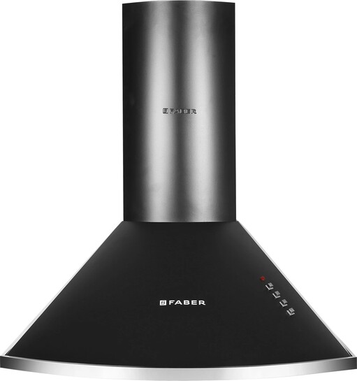 Faber HOOD CLASS PRO PB BK LTW 60 - Mounted Black 1000 CMH Chimney