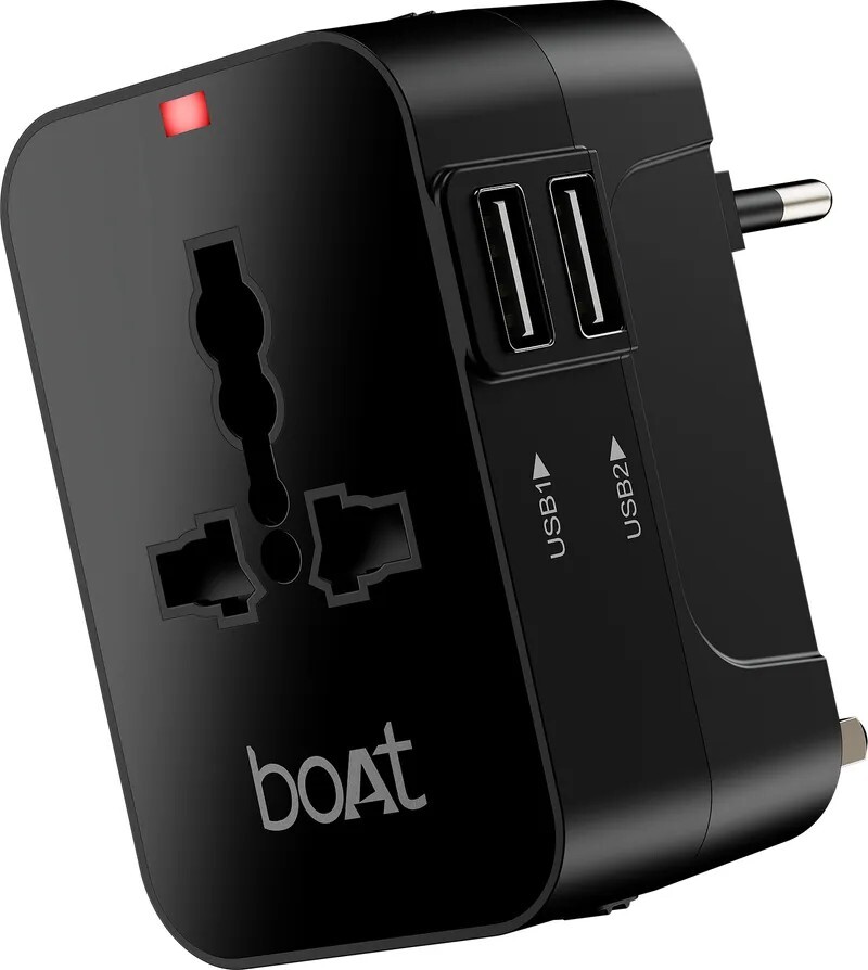 10 W Quick Charge 3 A Multi-pin Wall Charger for Mobile (Carbon Black)