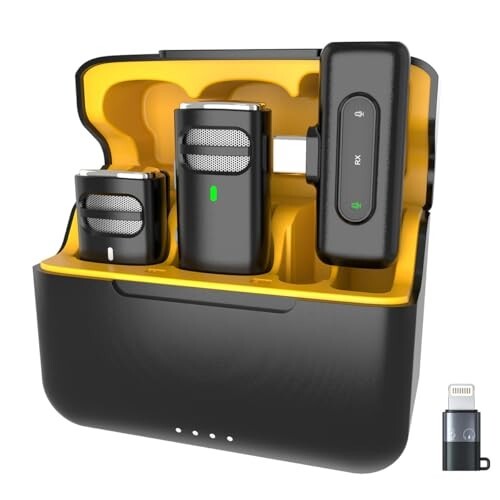 UTECTION by VOOK Wireless Mic with AI Noise Cancellation