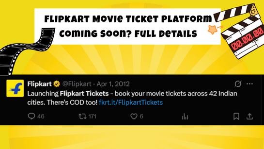 Flipkart Movie Ticket Platform Coming Soon? Full Details