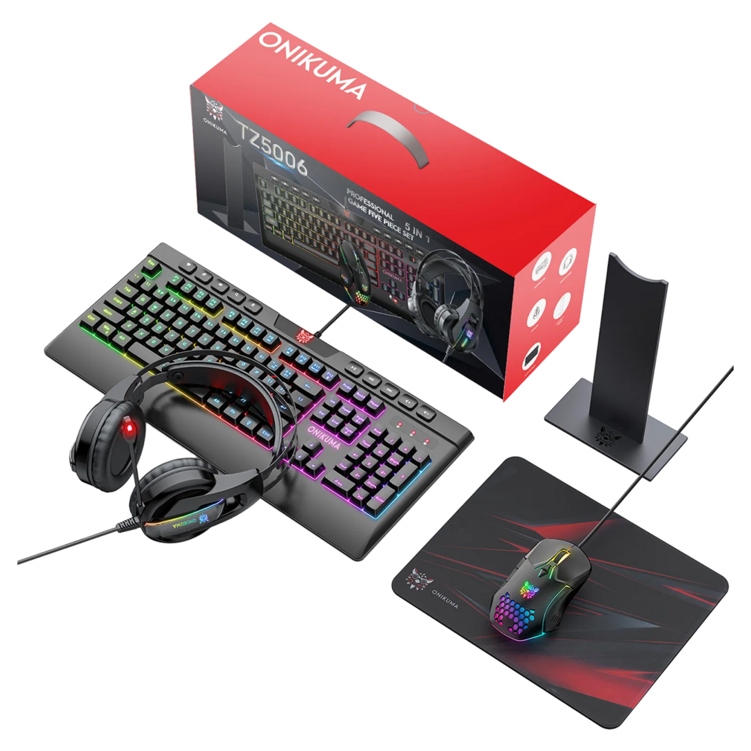 ONIKUMA GAMING 5 IN1 COMBO TZ 5006